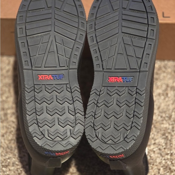 XTRATUF Black Slip-On Ankle Rain Boots Size 13 NEW MENS main image 7